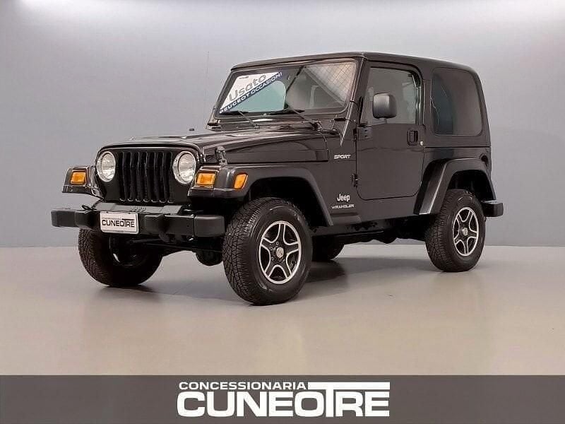 Usata Jeep Wrangler Sport 143 CV (105 kW) 2005 Nero SUV