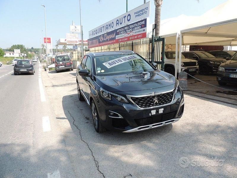 Usata Peugeot 3008 Allure 120 CV (88 kW) 2018 Grigio scuro metallizzato SUV