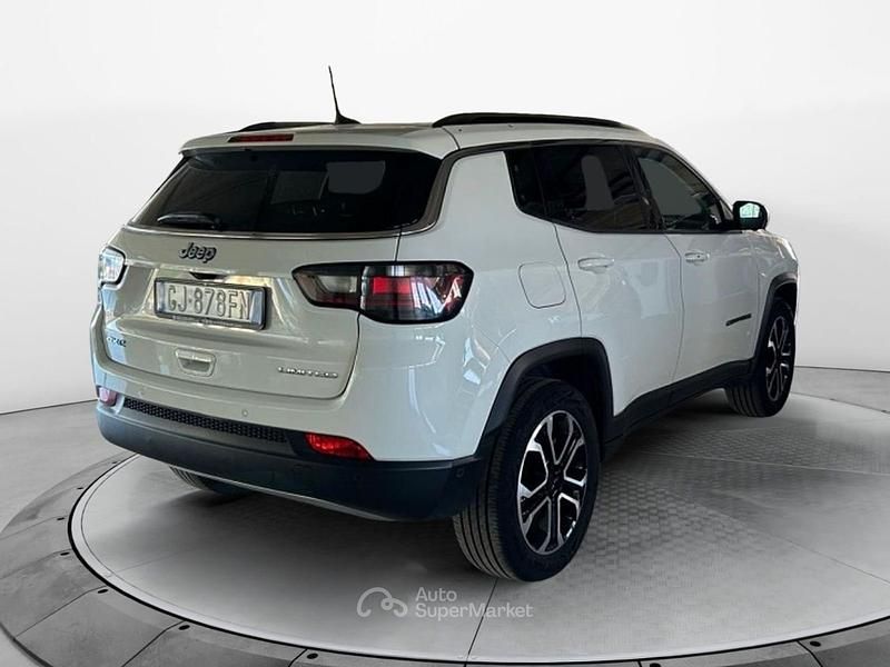 Begagnad Jeep Compass Limited 131 HK (96 kW) 2022 Vit SUV