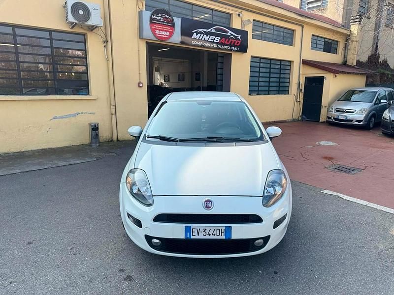 Usata Fiat Punto Lounge 85 CV (62 kW) 2014 Bianco Utilitaria
