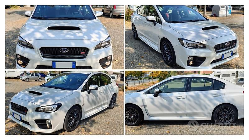 Usata Subaru WRX STI 300 CV (220 kW) 2014 Bianco Berlina