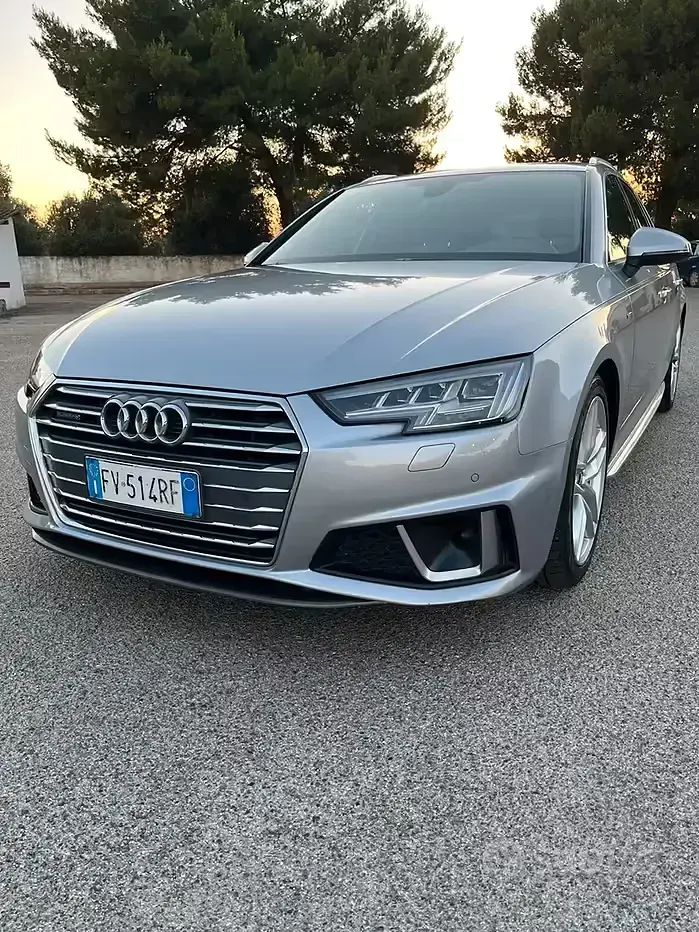 Usata Audi A4 S-Line 190 CV (139 kW) 2019 Grigio Station wagon