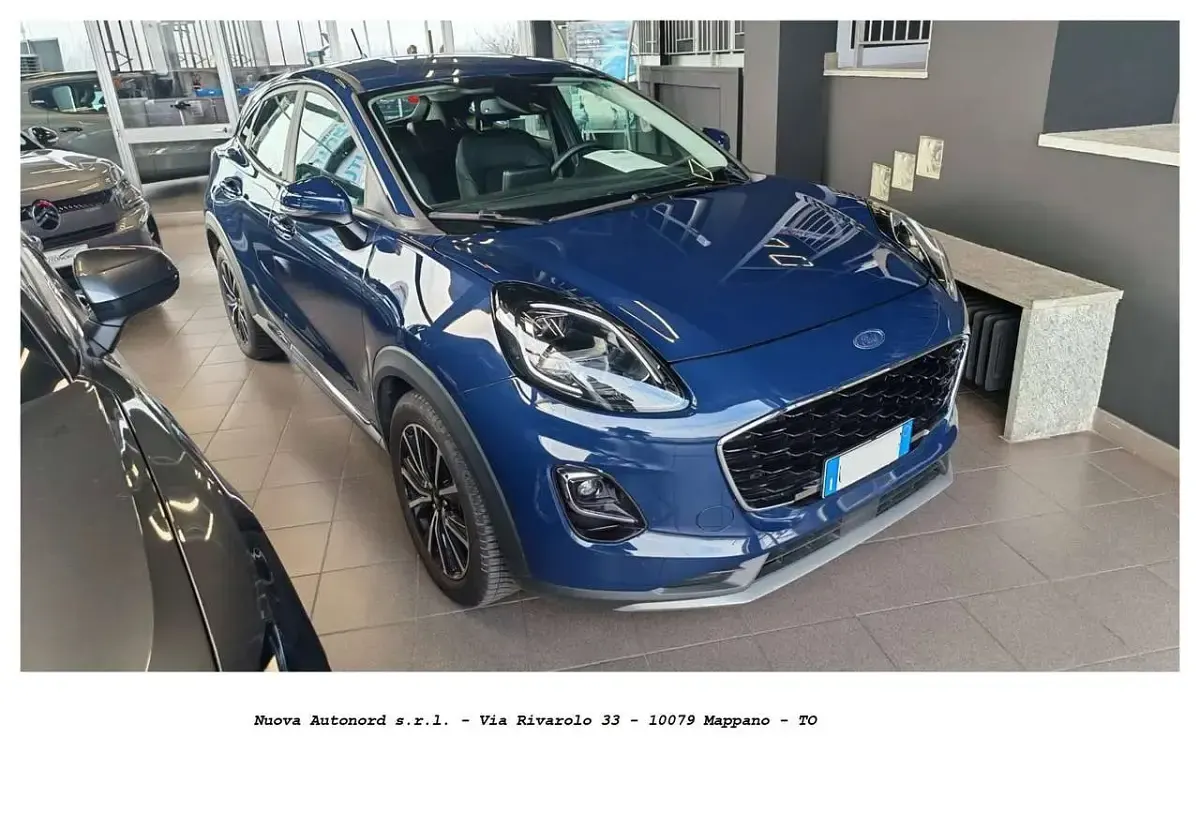 Usata Ford Puma Titanium X 125 CV (91 kW) 2023 Blazer blue SUV