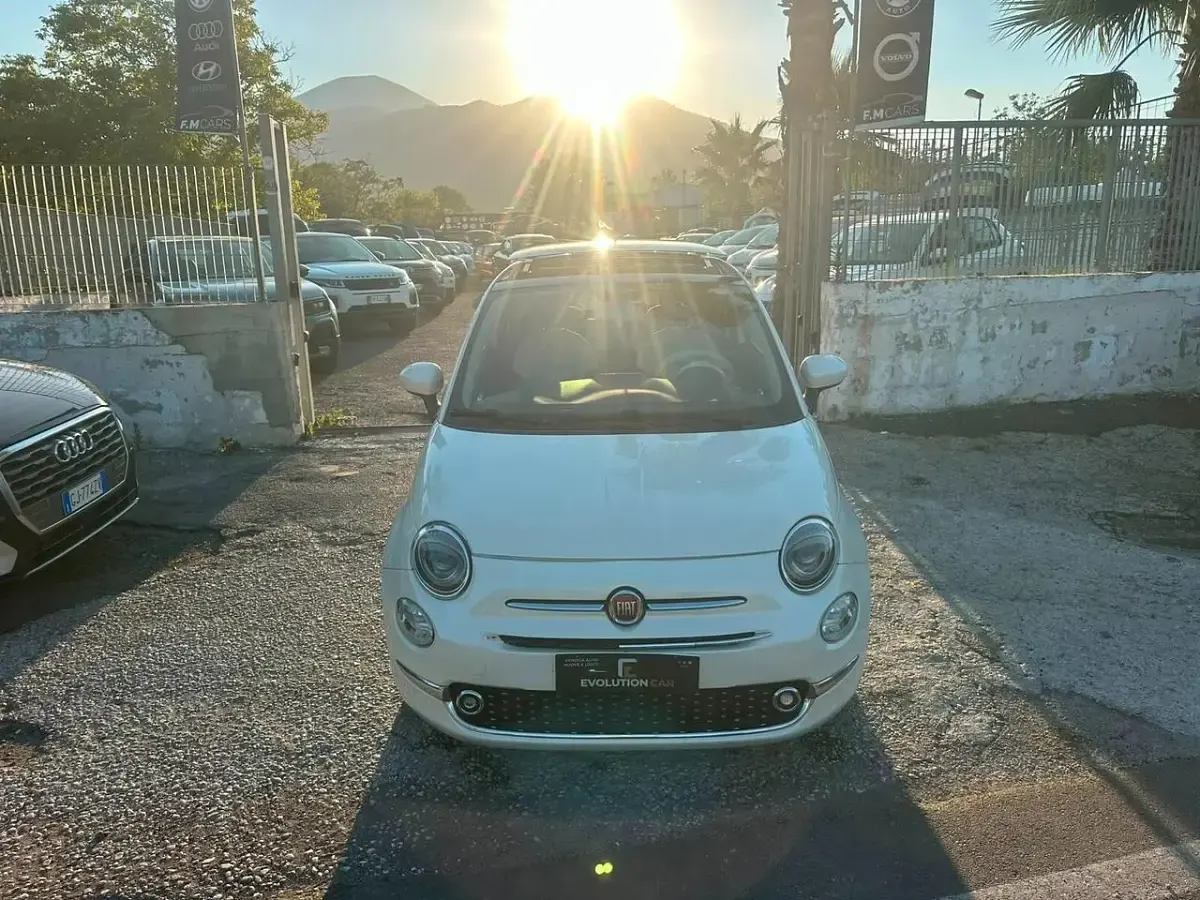 Usata Fiat 500 Lounge 95 CV (69 kW) 2016 Bianco Berlina