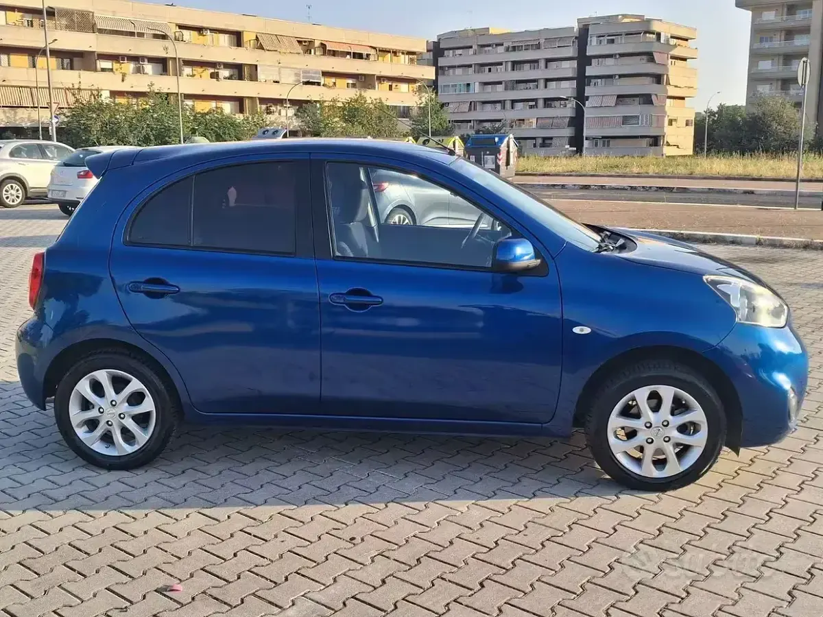 Usata Nissan Micra Acenta 80 CV (58 kW) 2015 Bluazzurro Utilitaria