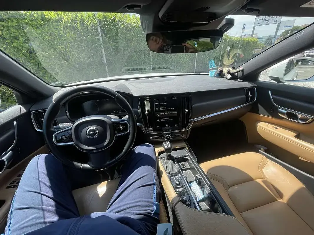 Usata Volvo V90 CC Pro 190 CV (139 kW) 2017 Bianco Station wagon
