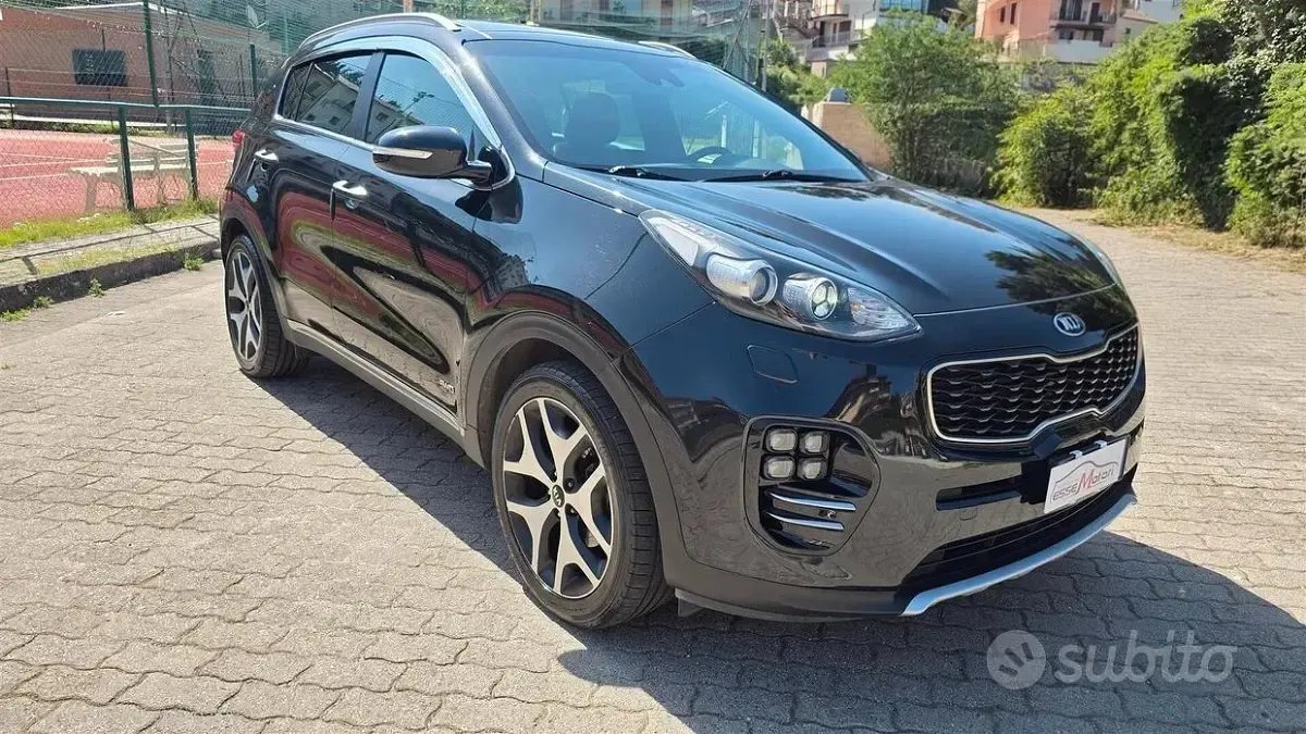 Usata Kia Sportage GT-Line 185 CV (136 kW) 2016 Nero SUV