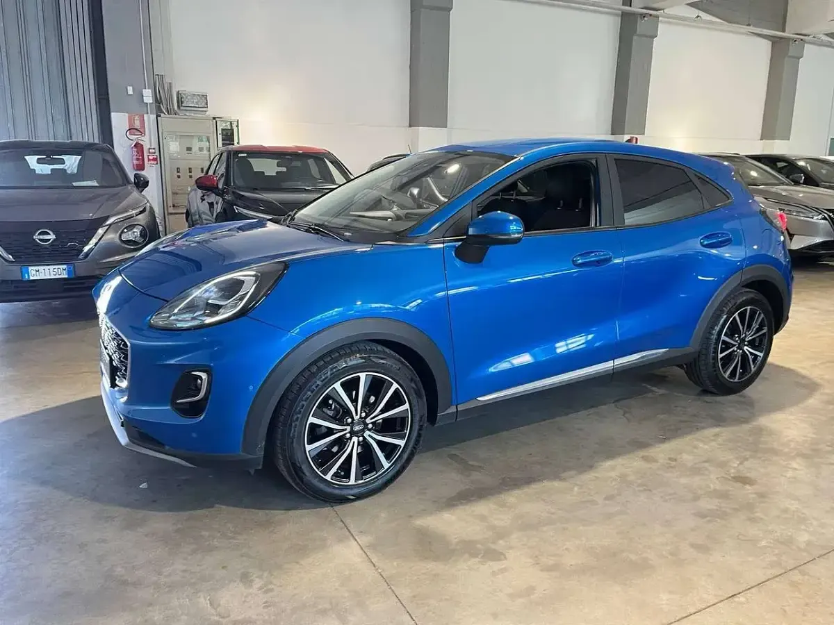 Usata Ford Puma Titanium S 125 CV (91 kW) 2023 Desert island blue SUV