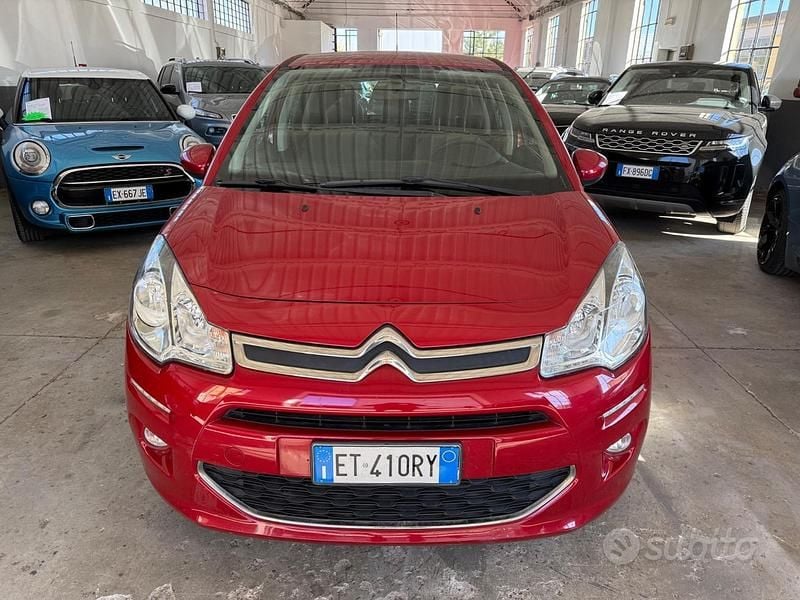 Usata Citroën C3 Seduction 82 CV (60 kW) 2014 Rosso Berlina