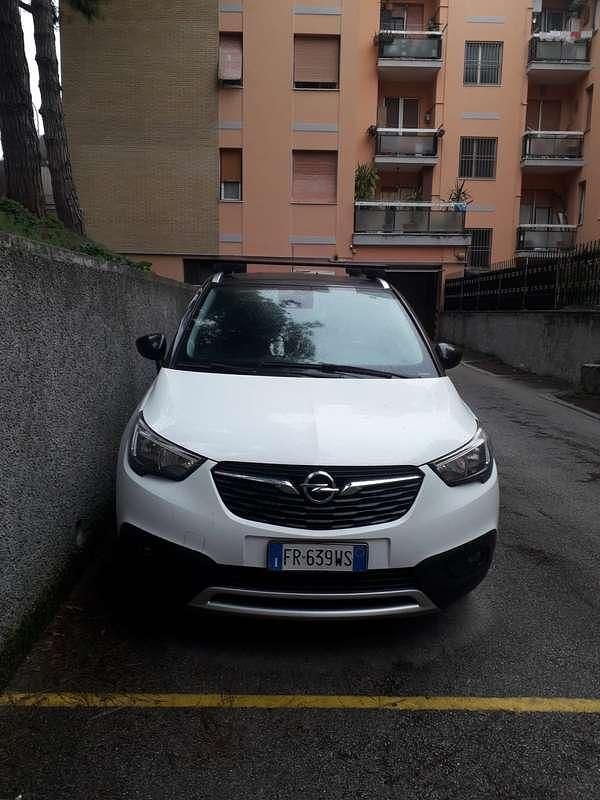 Usata Opel Crossland X 82 CV (60 kW) 2018 Bianco SUV