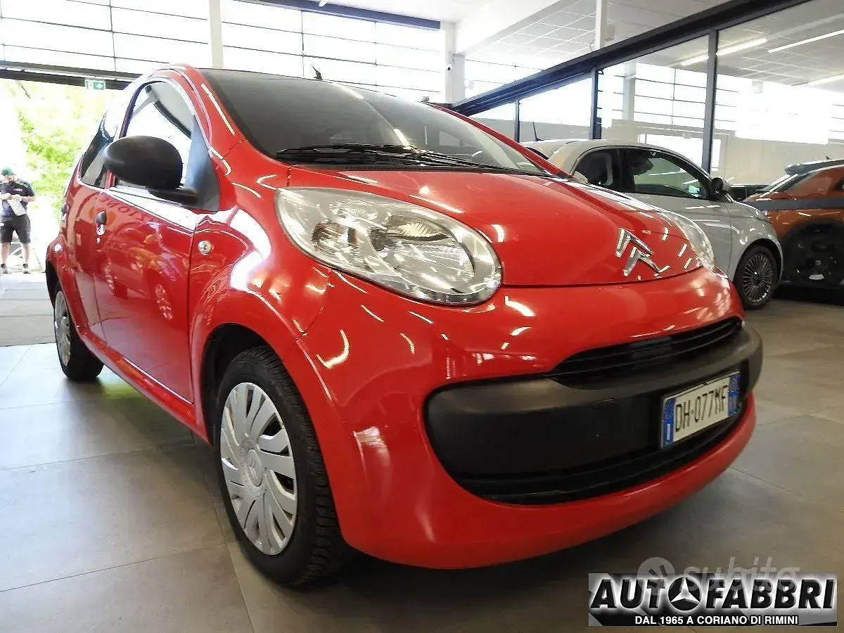 Usata Citroën C1 67 CV (49 kW) 2007 Rosso Utilitaria