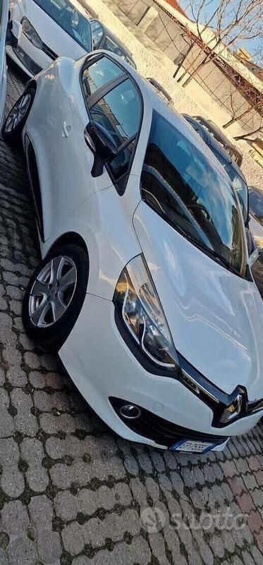 Usata Renault Clio IV 75 CV (55 kW) 2012 Bianco Berlina