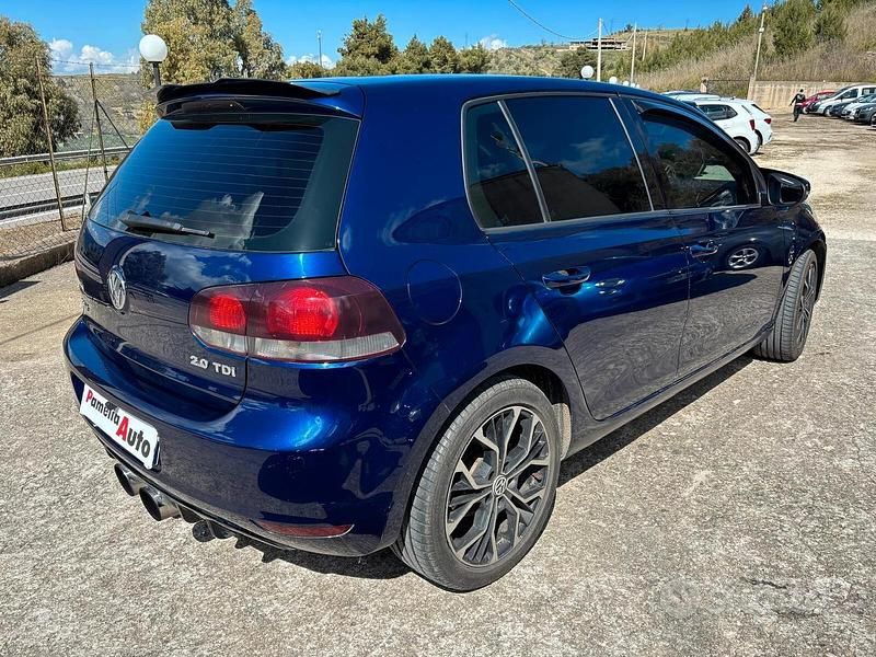 Usata VW Golf VI Highline 140 CV (102 kW) 2009 Blu Utilitaria
