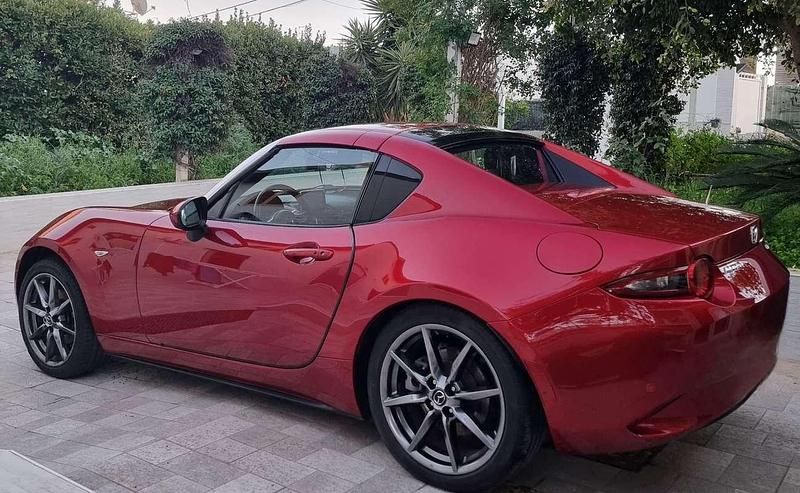 Usata Mazda MX5 Inclusive 160 CV (117 kW) 2017 Rosso Cabrio