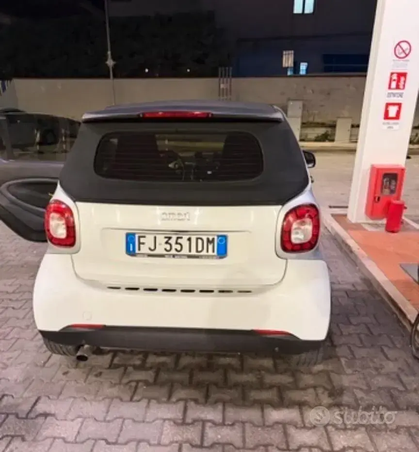 Usata Smart ForTwo Cabrio 71 CV (52 kW) 2017 Bianco Cabrio