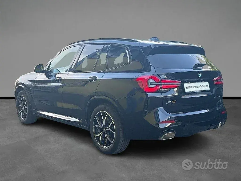 Usata BMW X3 M Sport 190 CV (139 kW) 2022 Nero / pastello SUV