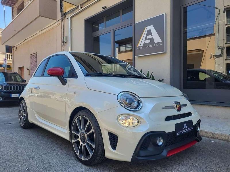 Usata Abarth 595 Turismo 165 CV (121 kW) 2018 Bianco Utilitaria