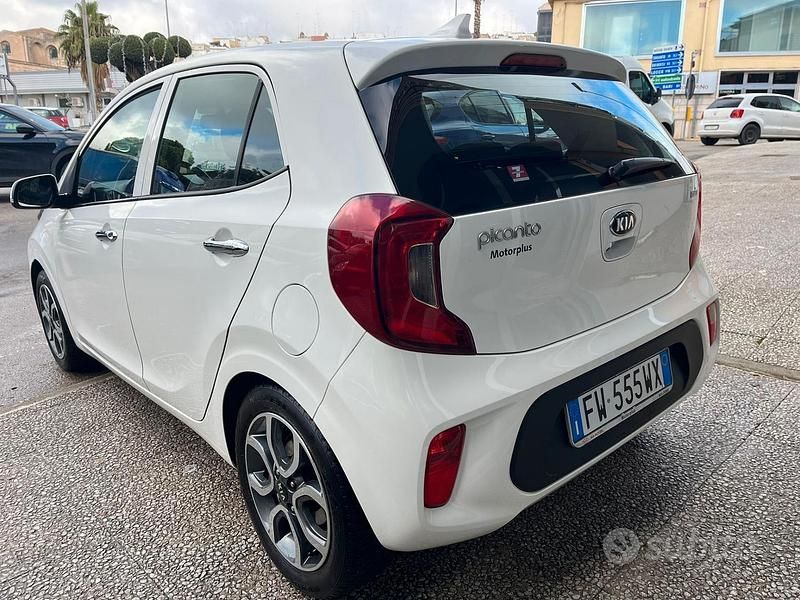 Usata Kia Picanto Active 67 CV (49 kW) 2019 Bianco Utilitaria