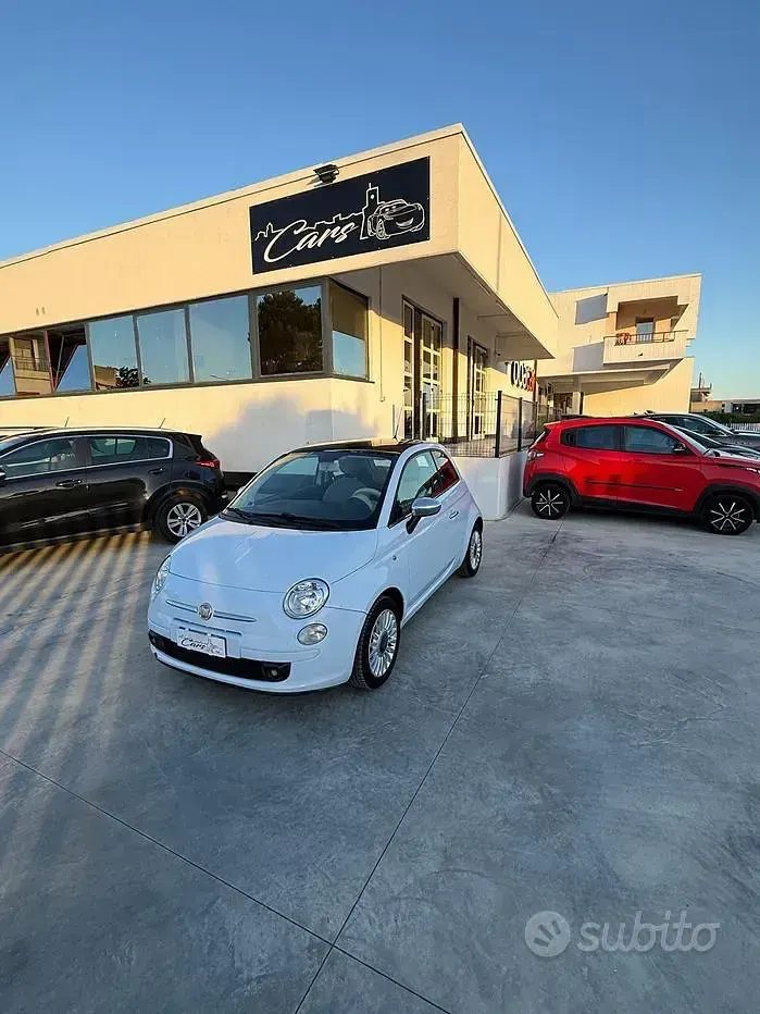 Usata Fiat 500 Lounge 69 CV (50 kW) 2008 Bluazzurro Berlina