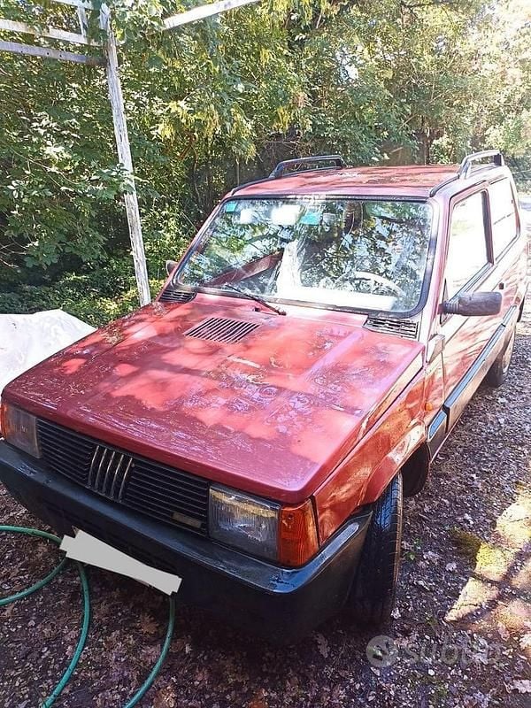 Usata Fiat Panda 39 CV (28 kW) 2002 Rosso Utilitaria