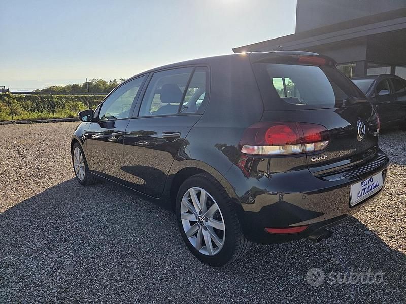 Usata VW Golf VI 140 CV (102 kW) 2009 Nero Utilitaria
