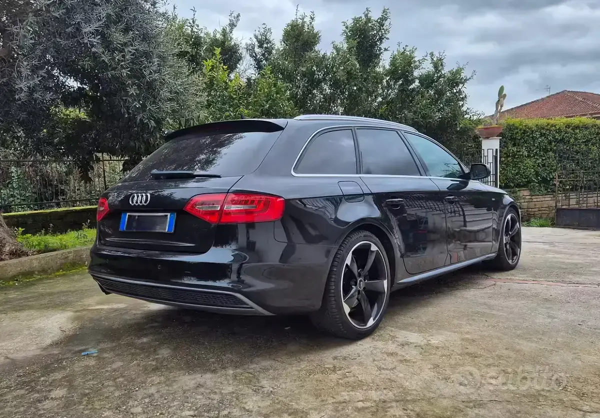 Usata Audi A4 S-Line 2013 Nero Station wagon