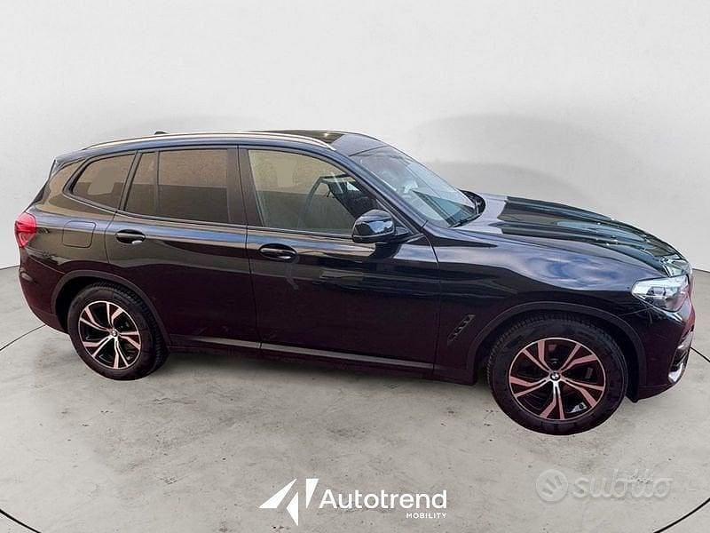 Usata BMW X3 Advantage 190 CV (139 kW) 2020 Nero SUV