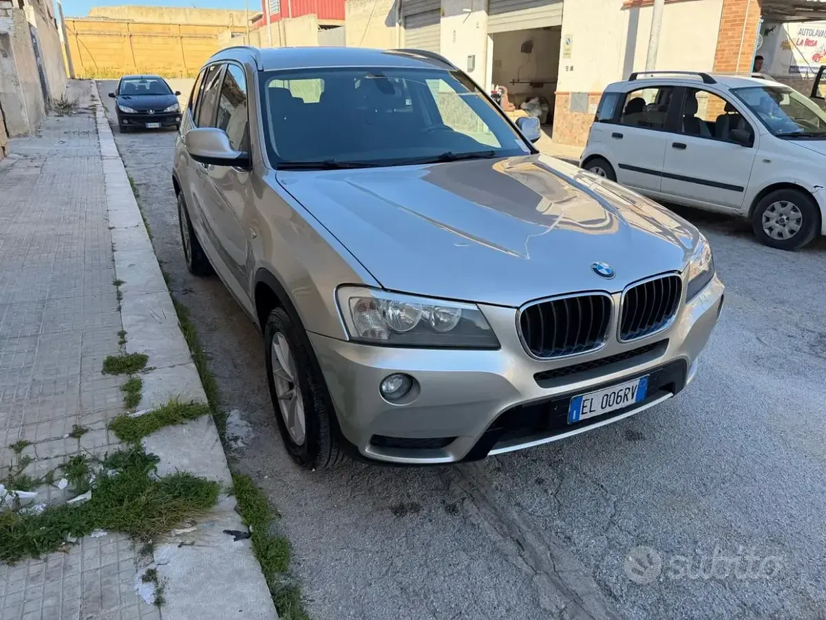 Usata BMW X3 184 CV (135 kW) 2012 Marrone SUV