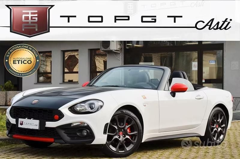 Usata Abarth 124 Spider 170 CV (125 kW) 2019 Bianco Cabrio