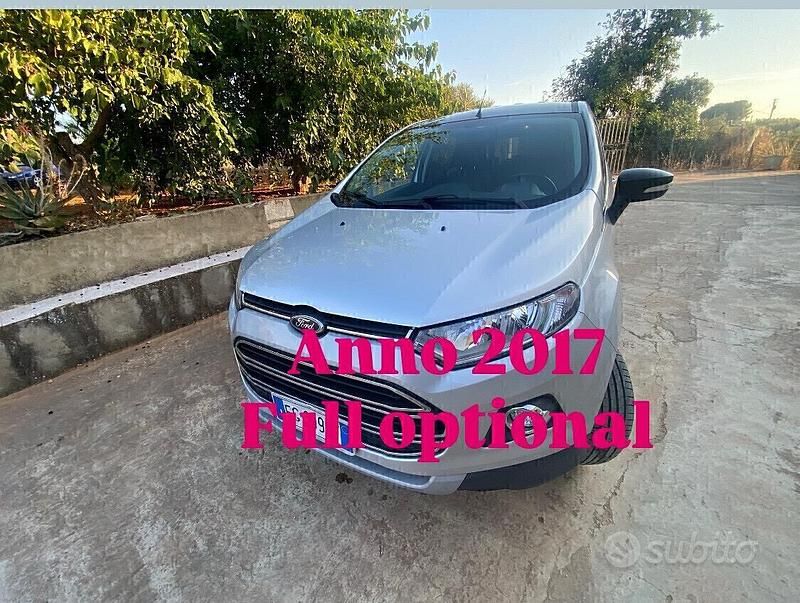 Argento Usata 2017 Ford Ecosport Titanium SUV | 7990 € (Super prezzo) - Immagine 1/4
