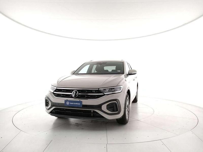 Ascot grey Usata 2022 VW T-Roc R-line SUV | 22.500 € (Buon prezzo) - Immagine 1/4