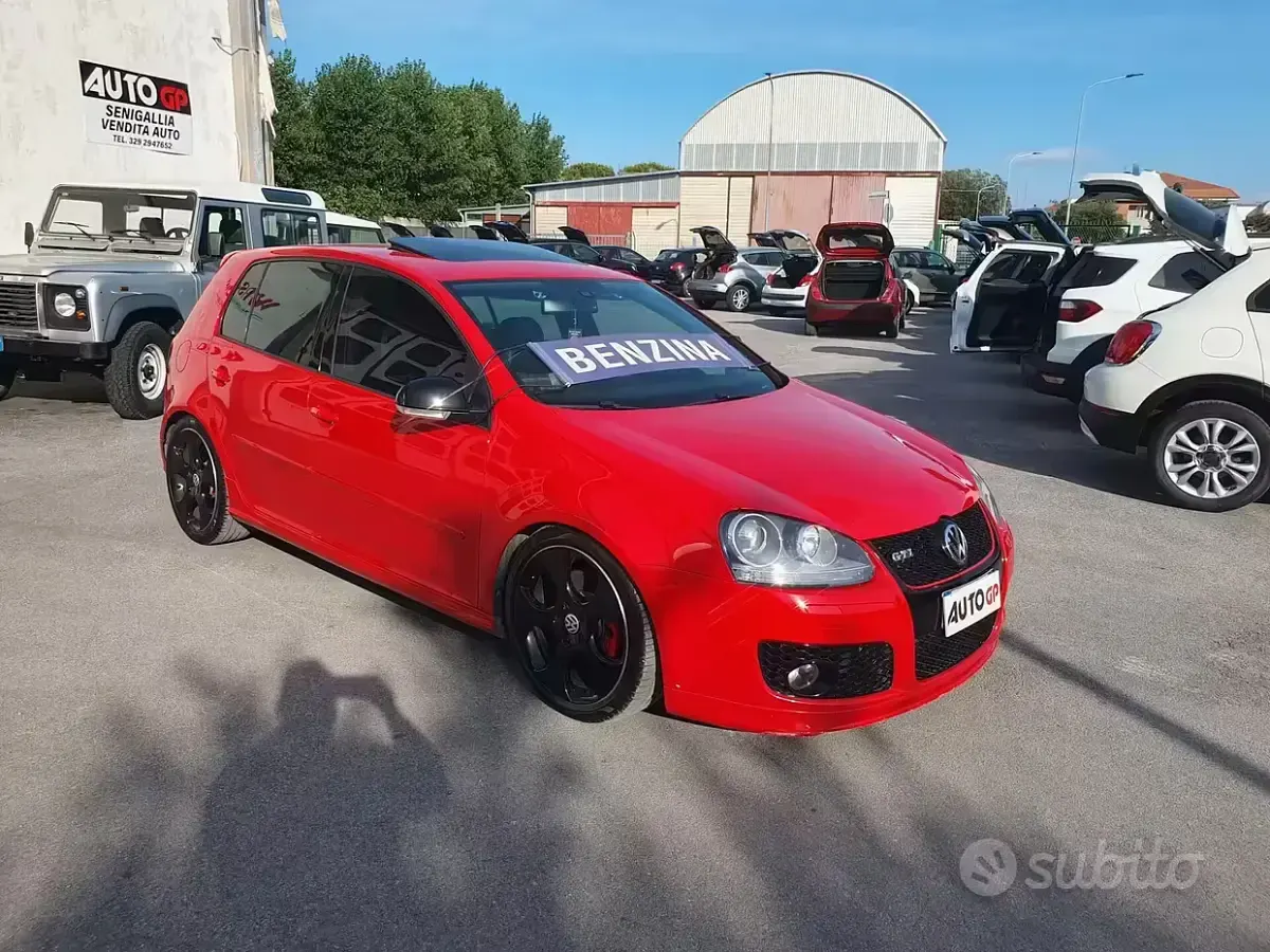Usata VW Golf VI Edition 230 CV (169 kW) 2008 Rosso Utilitaria