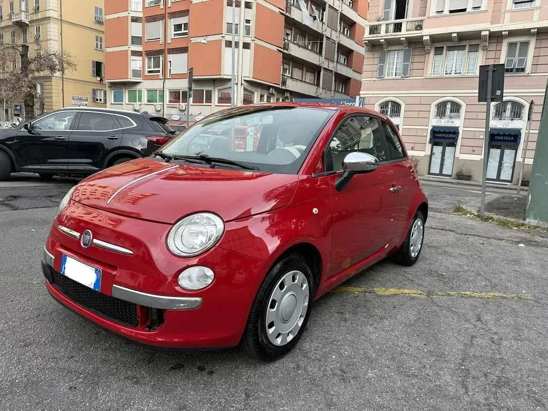 Usata Fiat 500 Pop 69 CV (50 kW) 2012 Rosso Utilitaria