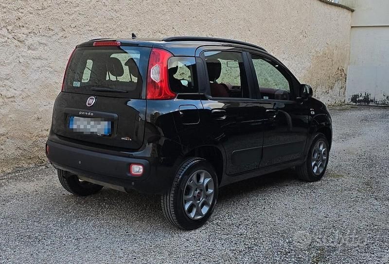 Usata Fiat Panda Lounge 86 CV (63 kW) 2016 Nero Utilitaria