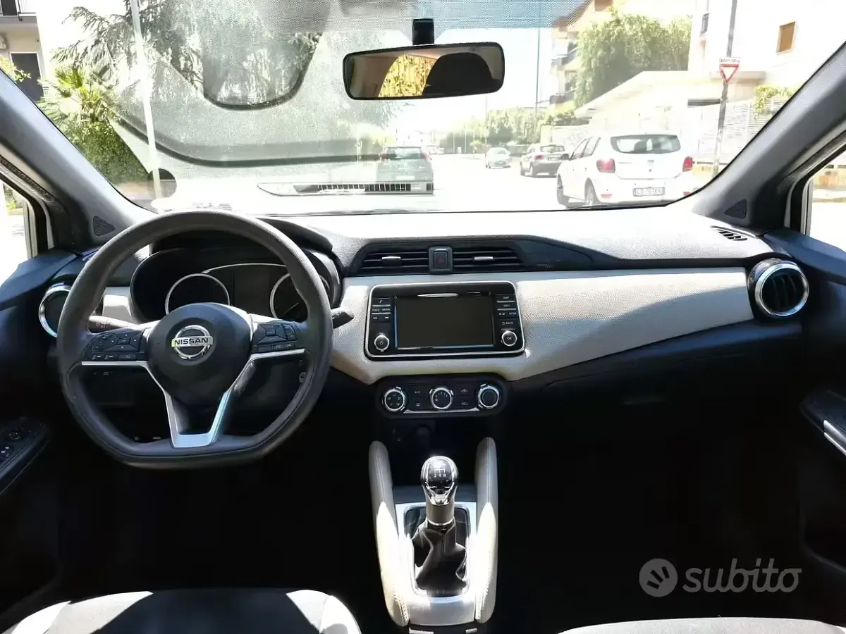 Usata Nissan Micra Acenta 90 CV (66 kW) 2018 Bianco Utilitaria