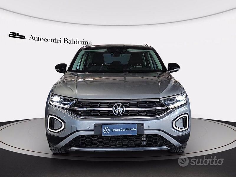 Usata VW T-Roc Style 110 CV (80 kW) 2022 Pyrit silver met/tetto nero me SUV