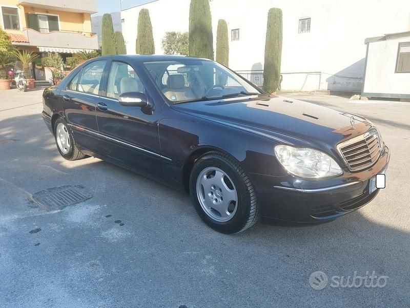 Usata Mercedes S320 204 CV (150 kW) 2005 Blu/azzurro Berlina