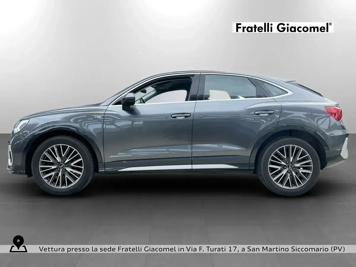Usata Audi Q3 Sportback S-Line 150 CV (110 kW) 2022 6y grigio daytona perlato SUV