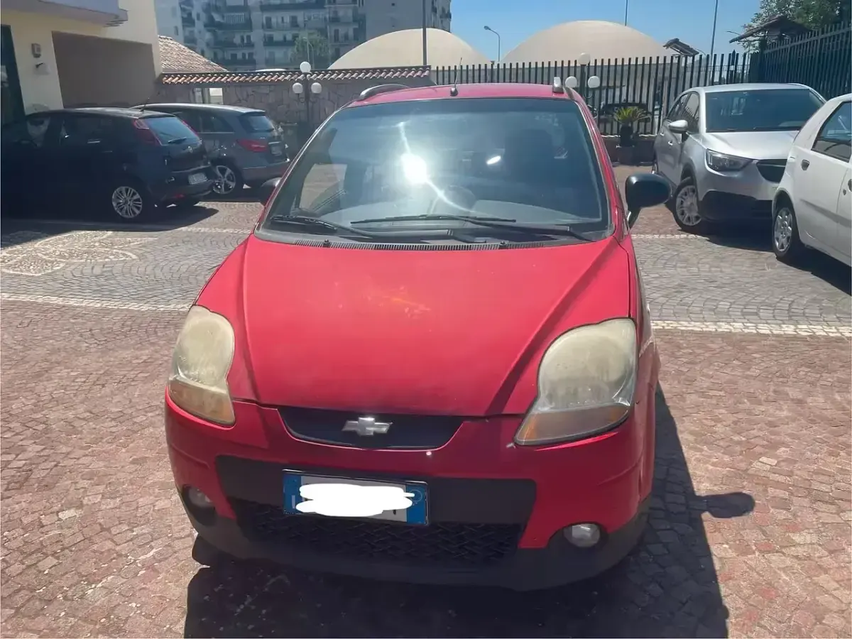 Usata Chevrolet Matiz 52 CV (38 kW) 2009 Rosso Utilitaria