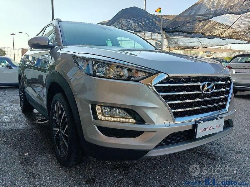 Usata Hyundai Tucson XPrime 116 CV (85 kW) 2020 Grigio chiaro SUV