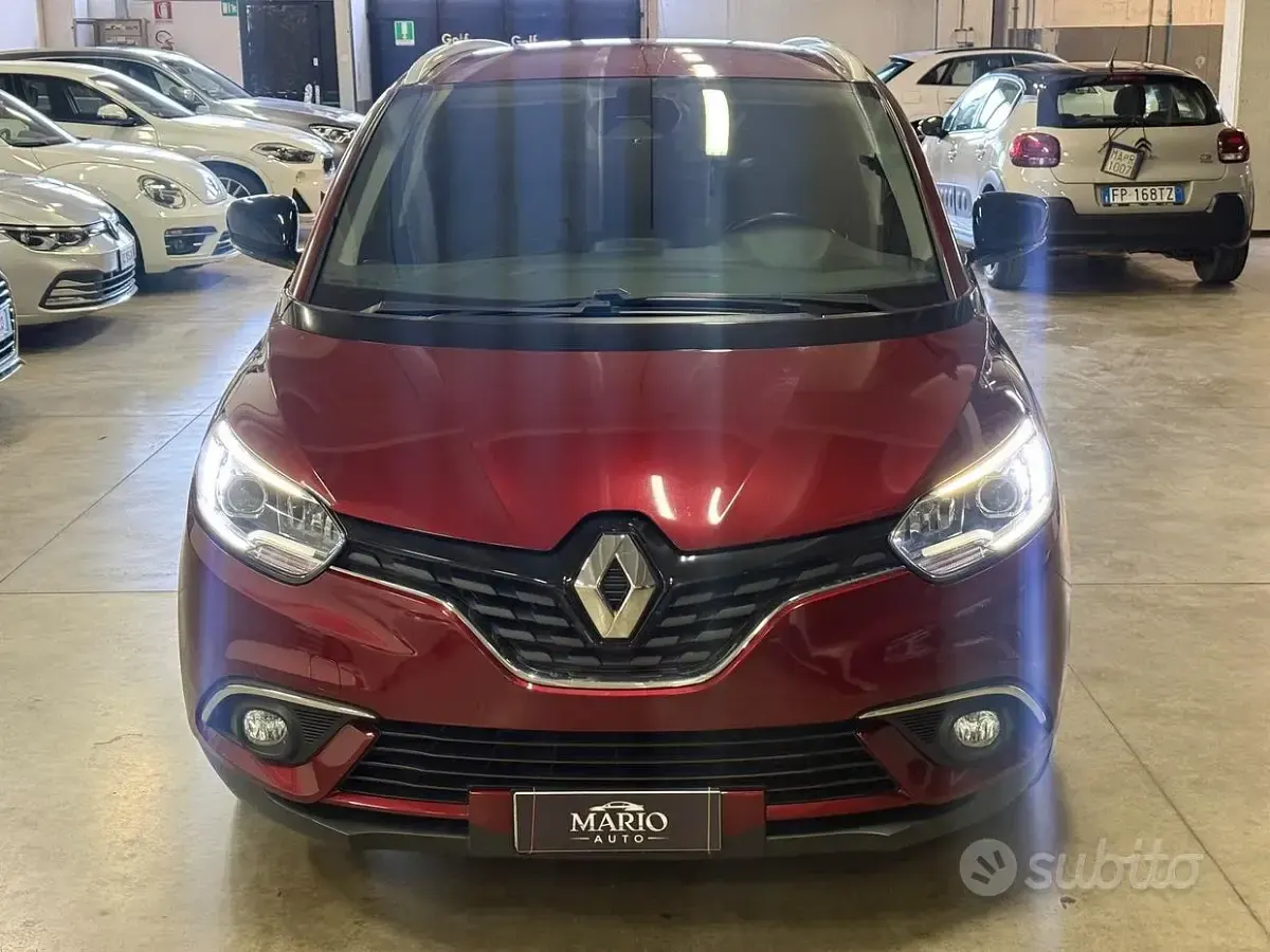 Usata Renault Grand Scénic IV Intens 110 CV (80 kW) 2017 Rosso Monovolume