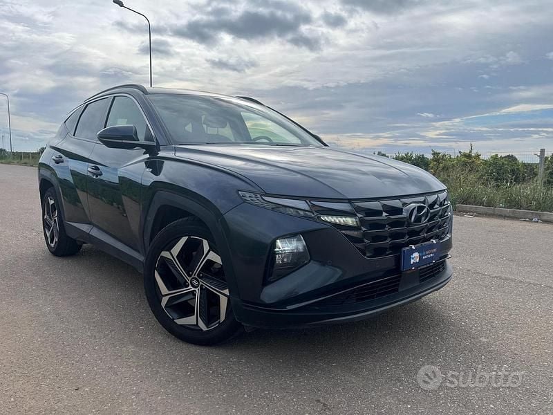 Usata Hyundai Tucson 136 CV (100 kW) 2022 Blu/azzurro SUV