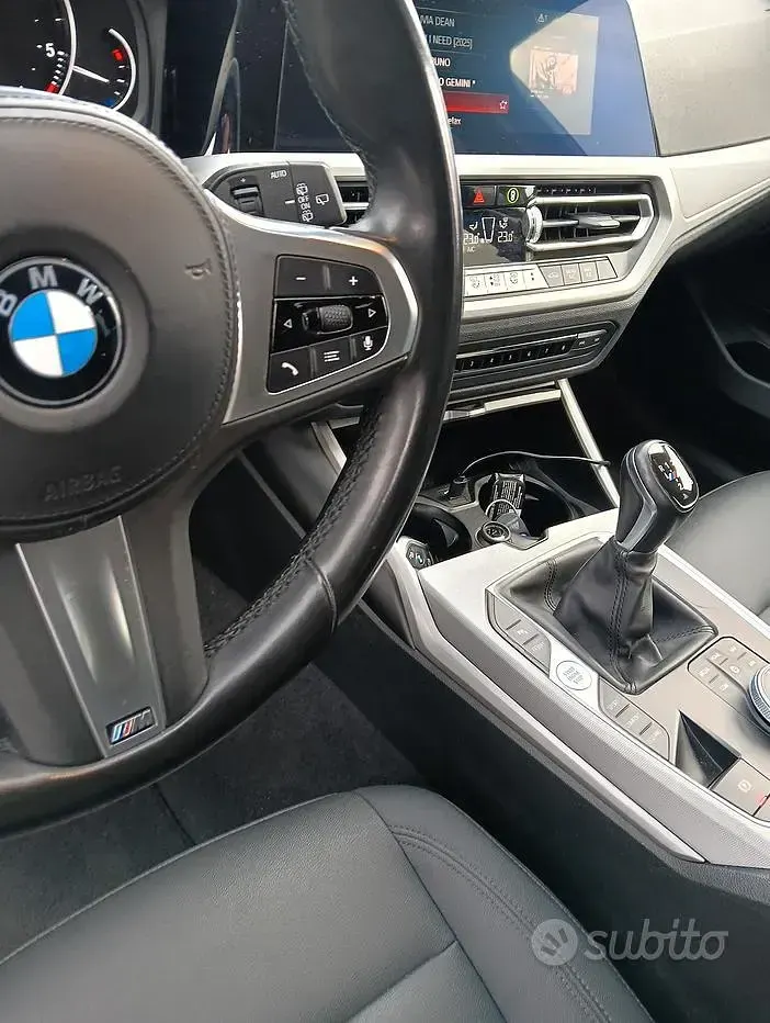 Usata BMW 318 M Sport 150 CV (110 kW) 2020 Blu Station wagon