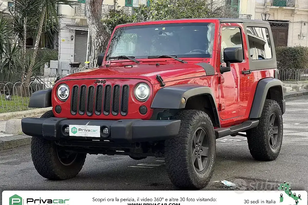 Usata Jeep Wrangler Sahara 177 CV (130 kW) 2008 SUV