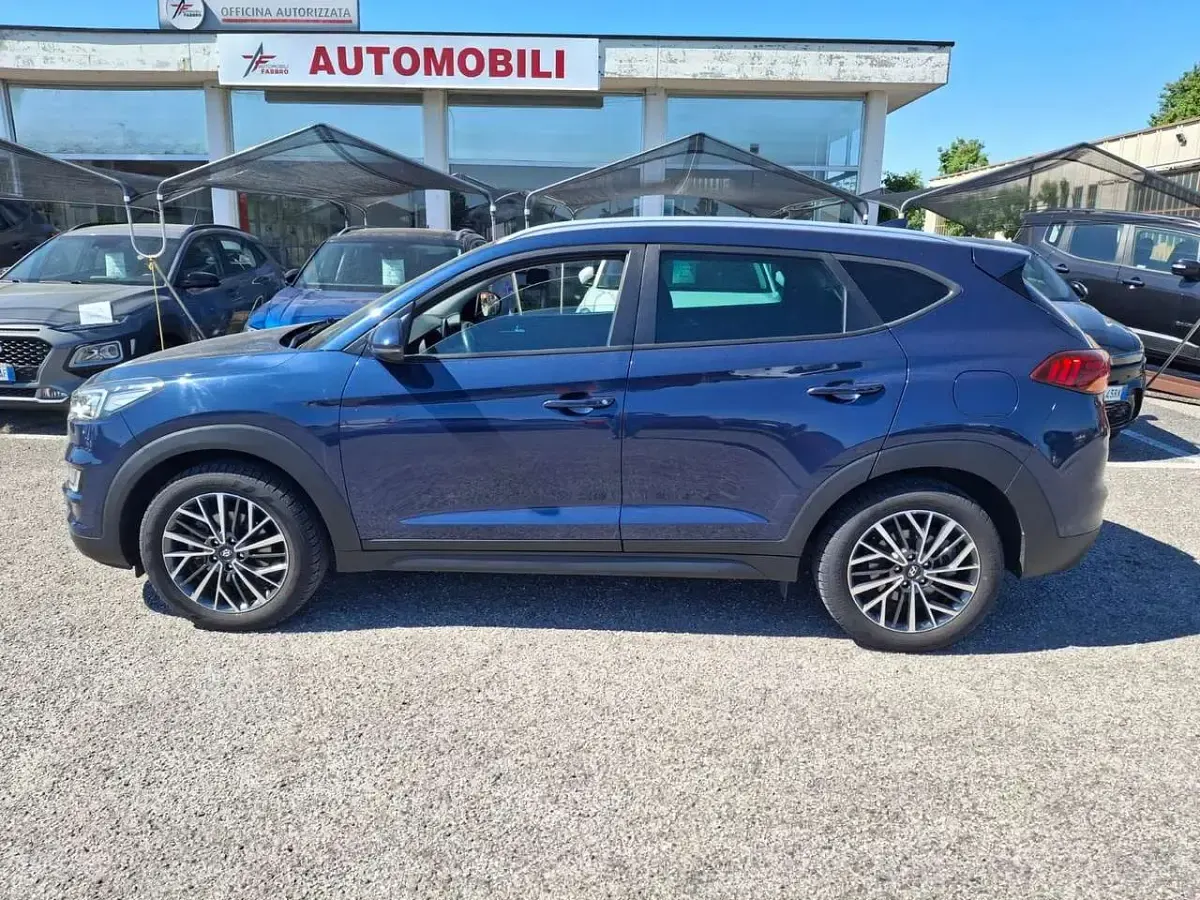 Usata Hyundai Tucson 136 CV (100 kW) 2019 Blu/azzurro SUV