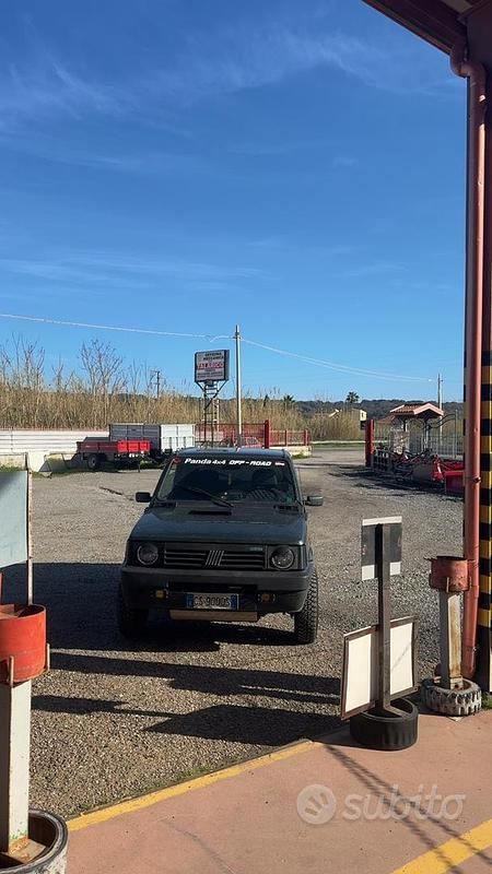 Usata Fiat Panda 4x4 1988 Verde Utilitaria