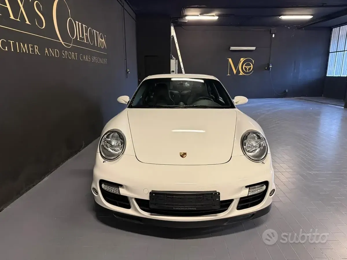 Usata Porsche 911 Turbo 480 CV (353 kW) 2007 Bianco Coupé