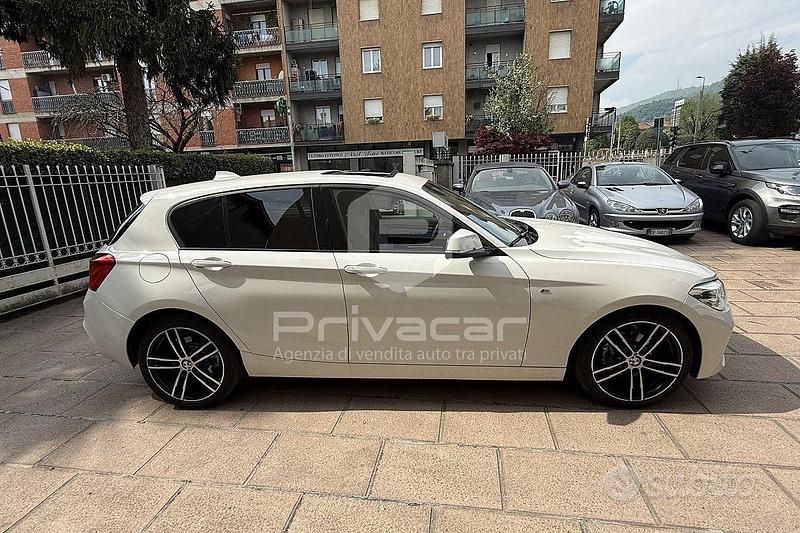 Usata BMW 118 M Sport 136 CV (100 kW) 2019 Bianco Utilitaria