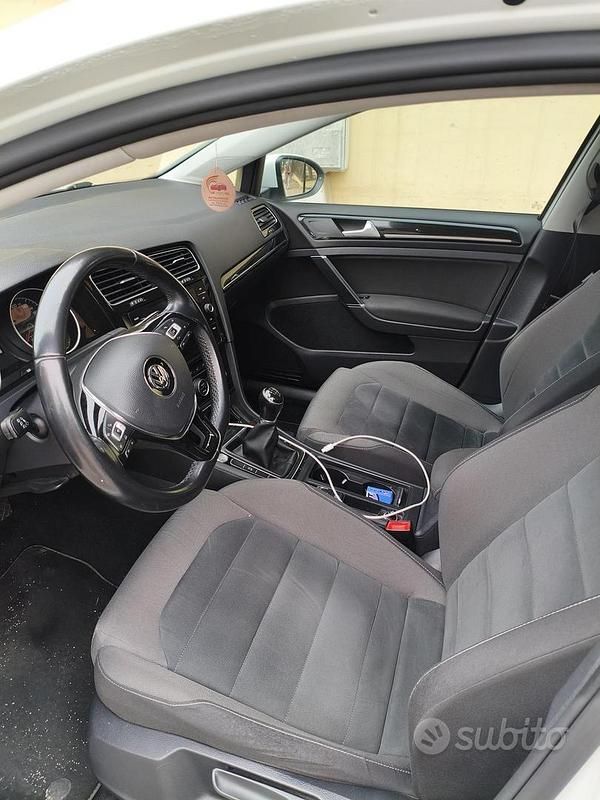 Usata VW Golf VII 2018 Bianco Berlina