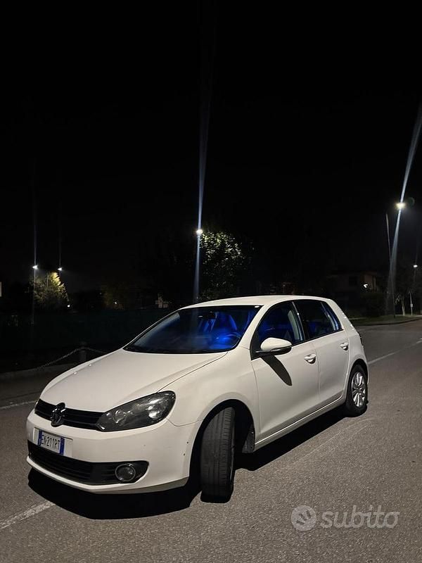 Usata VW Golf VII 2012 Bianco Berlina